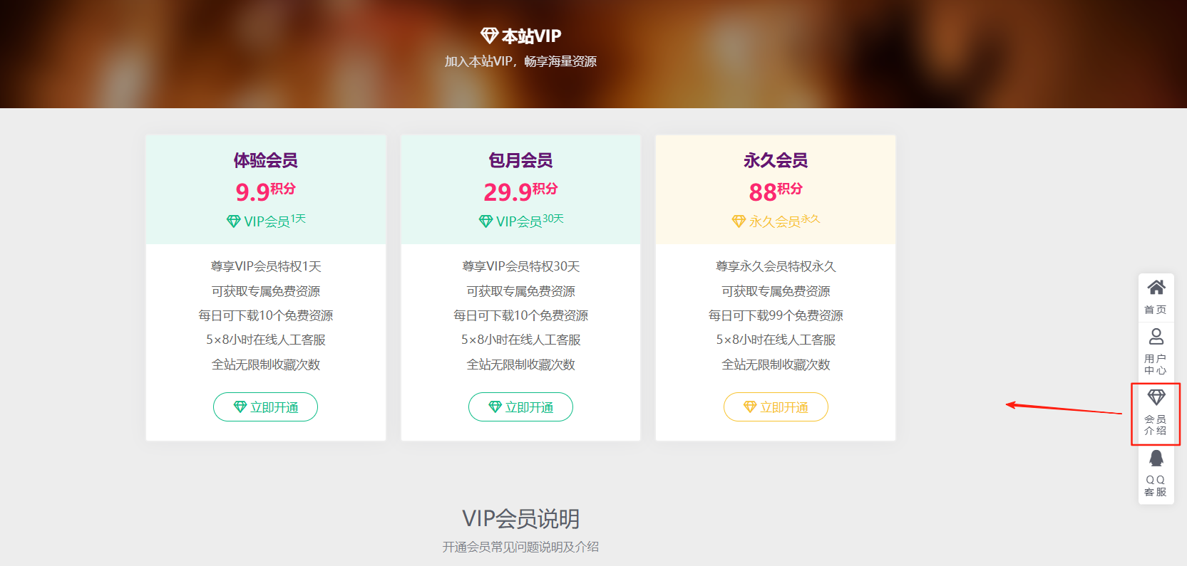 AI网赚-加入本站vip会员，每日更新海量资源，搭建拥有同款副业网站